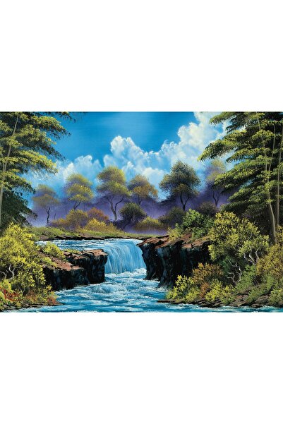 Schmidt Puzzle 1000 piese - Waterfall in the Clearing (Schmidt-57538)