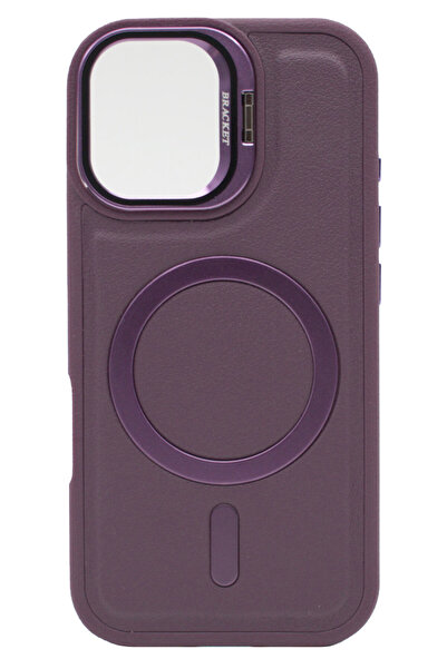 VERTEK Eco-friendly Leather Case Magnetic Camera Glass Bracket, Microfiber, f...