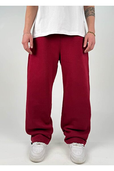 zaee Basic Winter Fabric Adjustable Leg Baggy Sweatpants