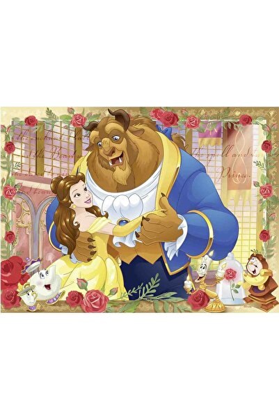 RAVENSBURGER Παζλ 100 Κομμάτια - Η Πεντάμορφη και το Τέρας (Ravensburger-13704)