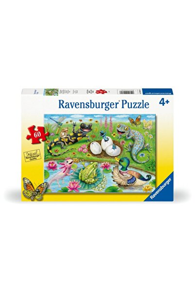 RAVENSBURGER Puzzle 60 Pieces - Chicks Hatching From Eggs (Ravensburger-04131)