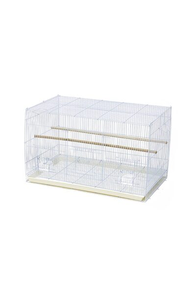 AMC LARGE BIRD CAGE D610 WHITE 76x45x45(h)cm
