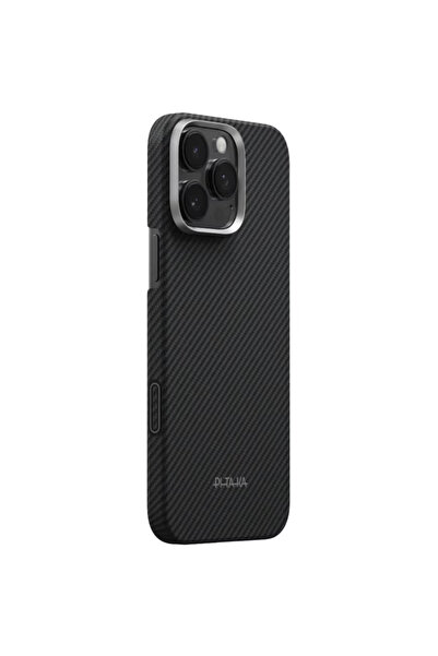 PITAKA Θήκη iPhone 16 Pro Max, Υπέρλεπτη, PitaTap, Μαύρο/Γκρι