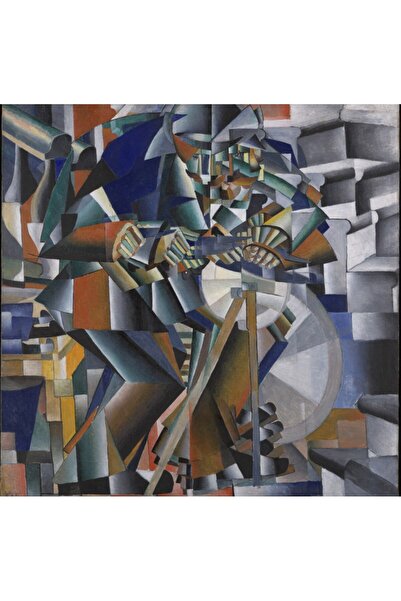 Grafika Puzzle 1000 piese - Kasimir Malevich: The Knifegrinder, 1912-13 (Graf...
