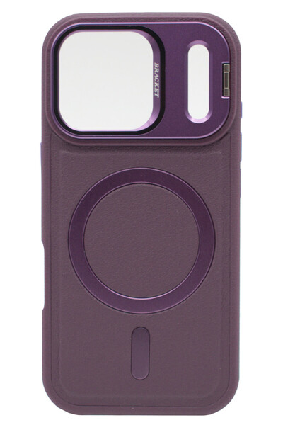 VERTEK Eco-friendly Leather Case Magnetic Camera Glass Bracket, Microfiber, f...