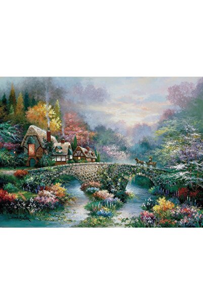 SunsOut Puzzle - James Lee: Peaceful Cottage, 1000 pieces (Sunsout-18030)