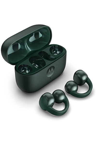 Motorola Căști intraauriculare, BT 5.3, TWS, ANC PANTONE Trekking Green
