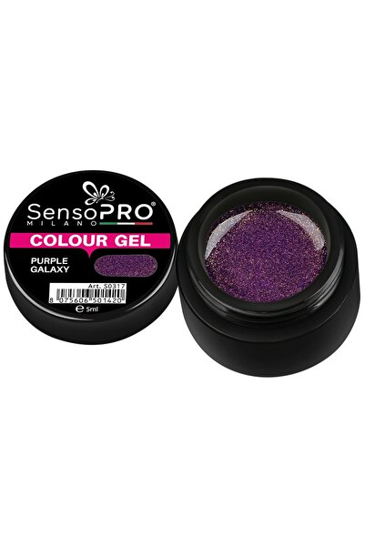 SensoPRO Milano Purple Galaxy Colored UV Gel 5ml,