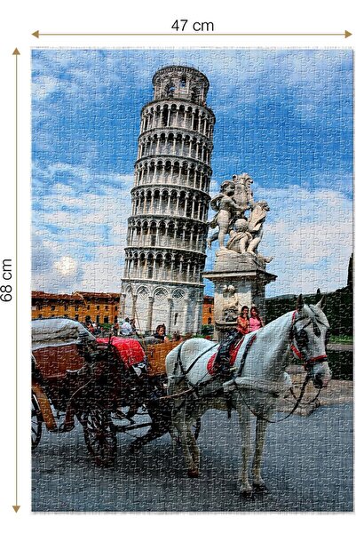 Roovi Puzzle 1000 pieces - Tower of Pisa (Roovi-70647)
