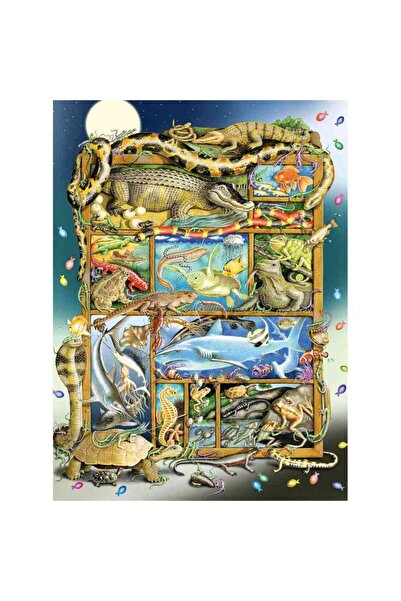 RAVENSBURGER Puzzle 200 Pieces - Reptiles (Ravensburger-00866)