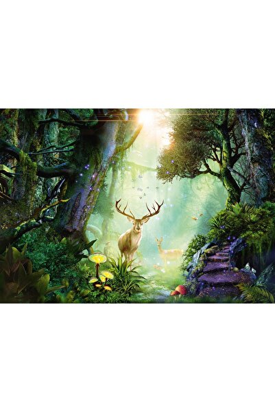 Schmidt Puzzle 1000 piese - Georgina Fellenberg: Deer In The Forest (Schmidt-...