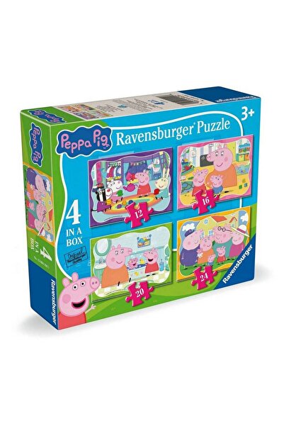 RAVENSBURGER Puzzle 12/16/20/24 Pieces - Peppa Pig in Box (Ravensburger-04104)