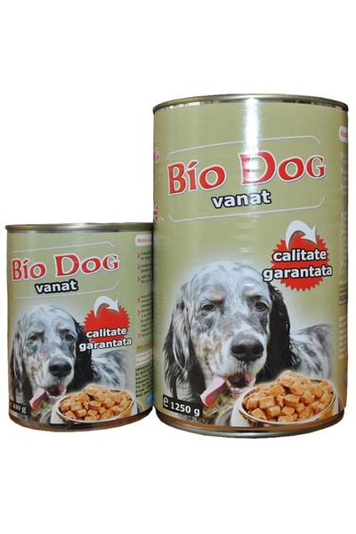 Biodog HRANA UMEDA PENTRU CAINI VANAT 410GR (24BUC/BAX)