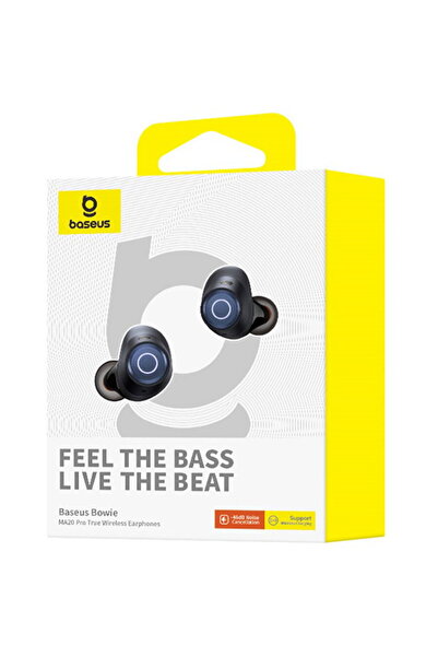 Baseus Bowie MA20 Pro, 8 ore, Bluetooth 5.3, Negru