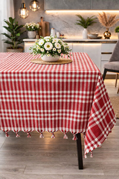 YAREN TEKSTİL 170X170 Çok Amaçlı Natural Piknik Örtüsü, Masa Örtüsü, Sofra Bezi