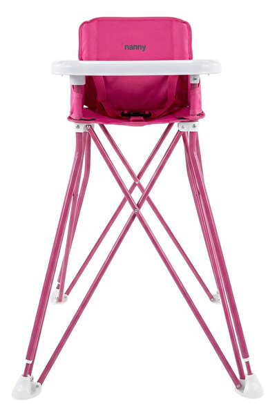 Nanny High Tepsili Portatif Katlanabilir Lüks Mama Sandalyesi