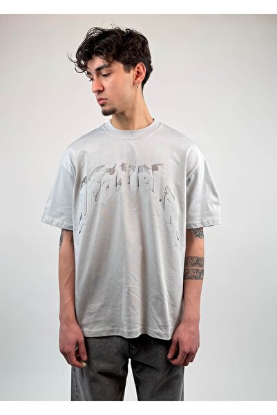 zaee Fv Print & Stone Oversized T-Shirt