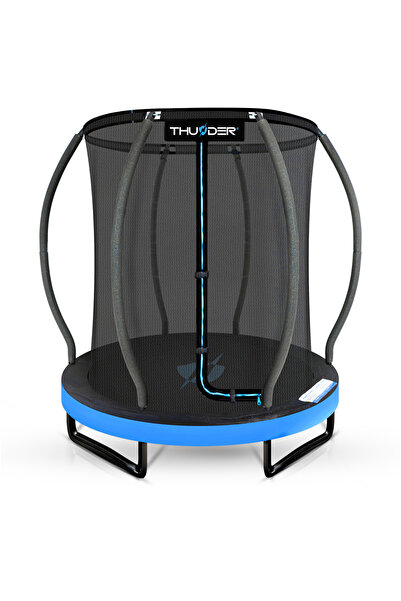 Thunder Trambulina pentru copii, diametru 140 cm, plasă interioară, max. 50 k...