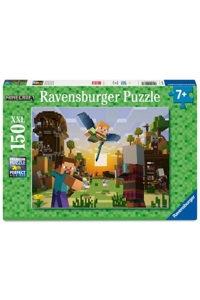 RAVENSBURGER Παζλ 150 Κομμάτια XXL - Κατασκευές Minecraft (Ravensburger-04177)