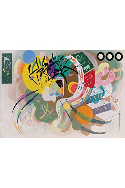 Grafika Puzzle 1500 pieces - Vassily Kandinsky: Dominant Curve, 1936 (Grafika...