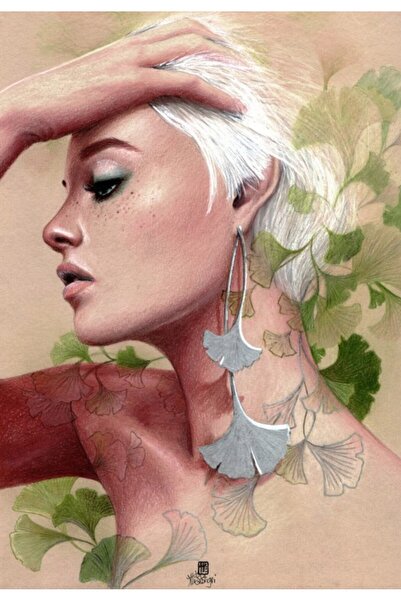 Grafika Puzzle 1000 pieces - Misstigri: Gingko (Grafika-F-32578)