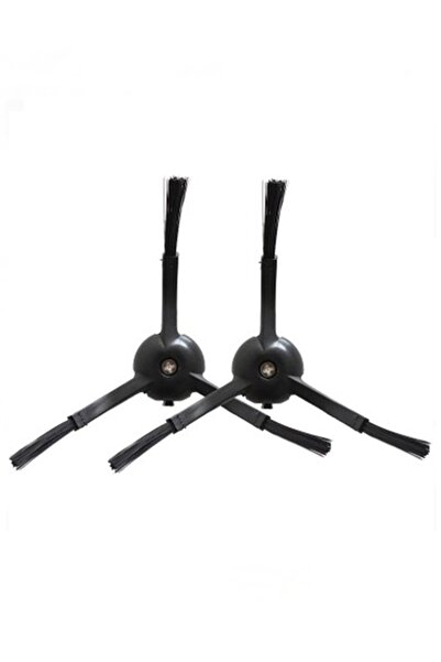 Rovexa Perii laterale negre compatibile cu Roborock Q Revo Plus, 2 bucăți