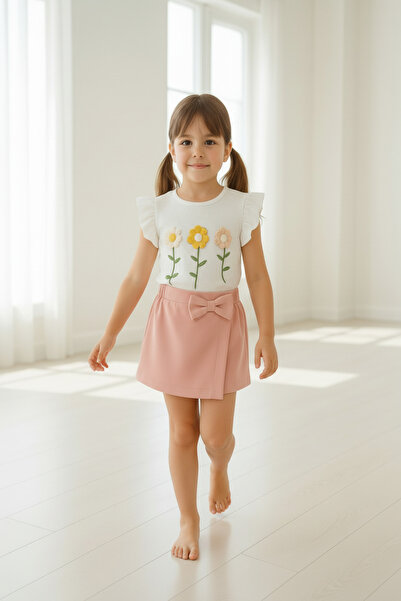 aden kids devojčica dete Gornji i donji deo Suknja-šorts detaljno