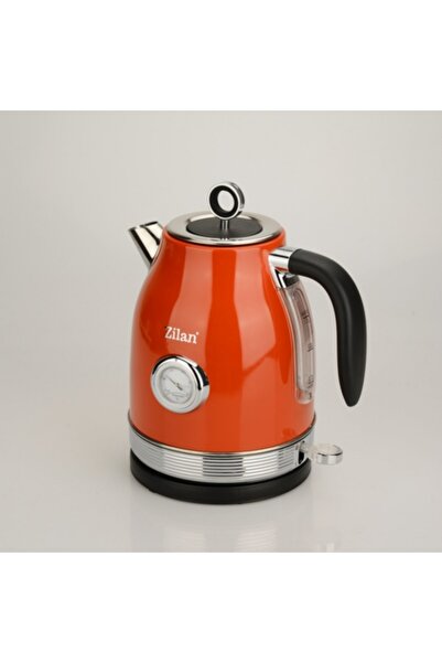 Zilan Electric kettle ZLN7033, Retro red 1.7L 2200W - vintage design with 360...