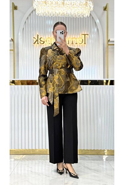 Ahsen Jakarlı Brokar Ceket