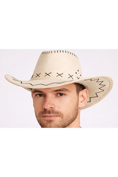 moda nokta Unisex Black Cowboy Hat