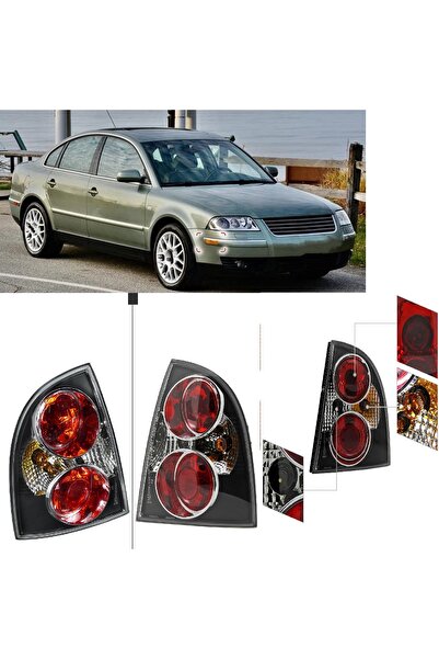 X POWER TUNİNG VW PASSAT B5.5 2001-2005 SİYAH ŞEFFAF ARKA STOP