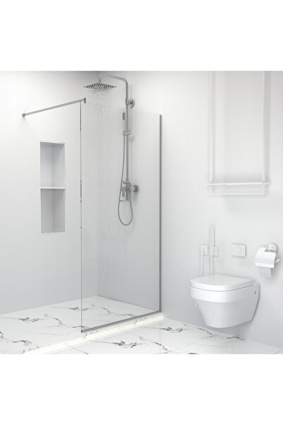 OEM Walk-in shower screen 8 mm x 80 cm x 195 cm