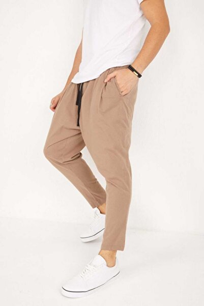 FG KONNİCHİWA Bohem Unisex Ethnic Patterned Waistband and Short Legs Pocketed...