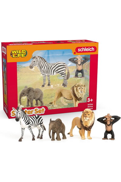 SCHLEICH Wild Life "Africa" Starter Set, Toy Figure