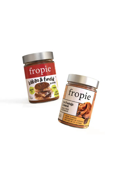 FROPİE Kakaolu Fındık Kreması & Kakao Nibli Fıstık Ezmesi