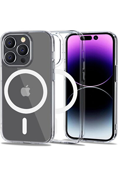 Techsuit Husa pentru iPhone 14 Pro - MagSafe Pro - Transparent
