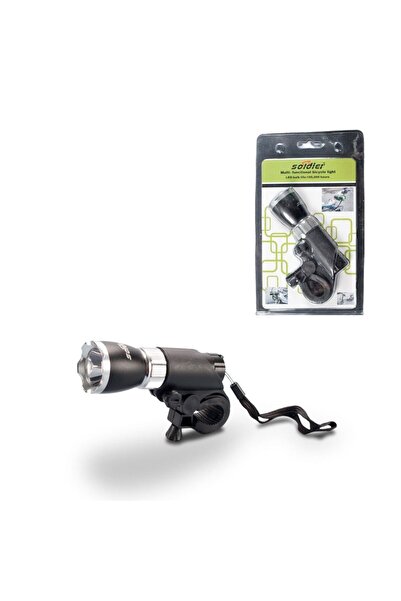 ACTION ONE Lanterna cu led SJ-1006 argintiu