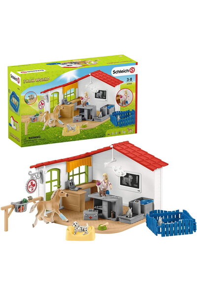 SCHLEICH Cabinet veterinar Farm World cu - 42502