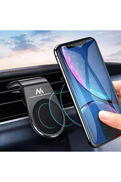 Maclean Suport telefon auto, magnetic, universal, pentru grila de ventilație,...