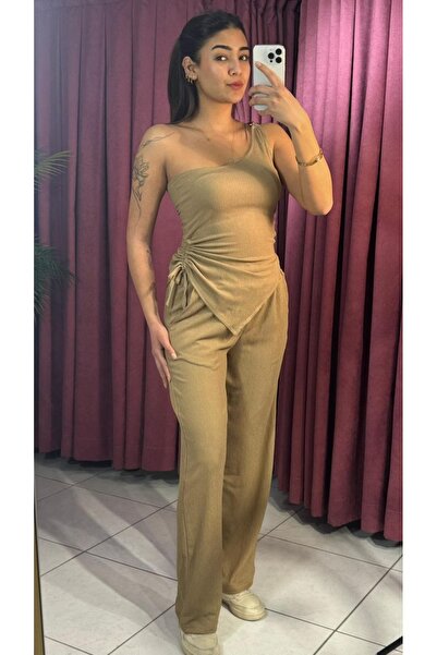 inci bayan giyim Lavi̇i̇n One Shoulder 2-Piece Set