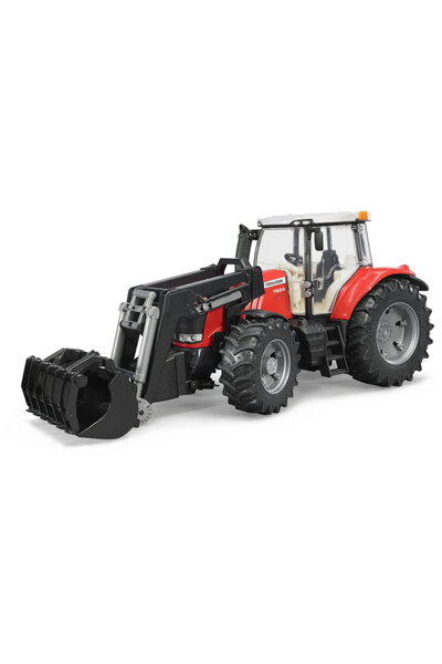 Bruder Seria profesională Massey Ferguson 7624 cu încărcător frontal (03047)