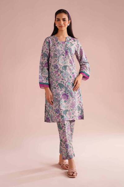 Nishat Linen 2 Piece - Printed Suit - PE 26-14