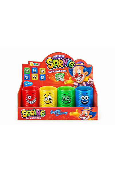 KAR TANESİ 12 adet Renkli Stres Yayı – Doğum Günü Hediyelik, Okul Karne ve Pa...