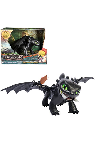 Spinmaster Spin Master Cum să-ți dresezi dragonul - Figurină interactivă drag...