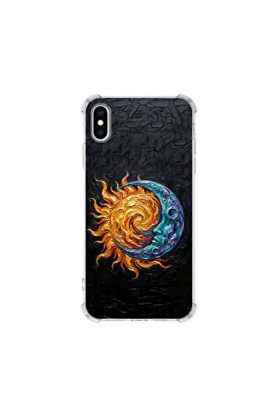 PrintiFy Corner Protection Case Compatible with iPhone XS Metamorphosis Cosmi...