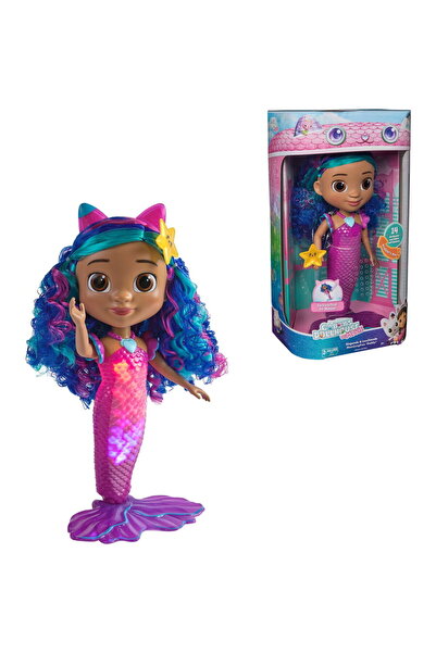 Spinmaster Casa de păpuși Spin Master Gabby: Filmul - Sirena Gabby Sing & Shi...