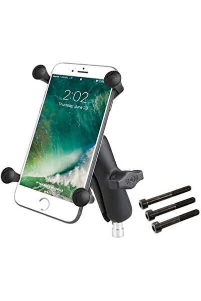 ram mounts Suport telefon mare X-Grip cu bază de prindere pentru ghidonul mot...