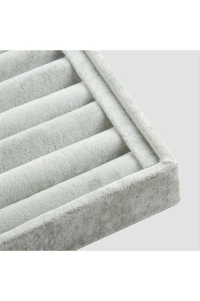 ZERO LAND Nrzsnt Sausage Flocking Ring Clamp (183207) Stand Large-Grey