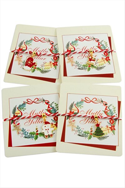 ZERO LAND سوار NRZSNT مكرمية للعام الجديد (184512) - أحمر