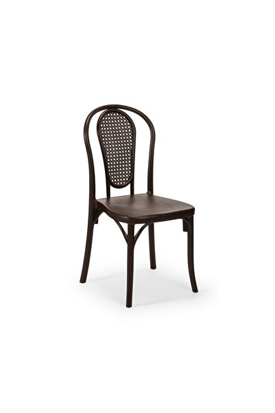 Tilia Sozo-C Polipropilen Sandalye Venge - Bahçe, Balkon, Dış Mekan, Kafe, Re...